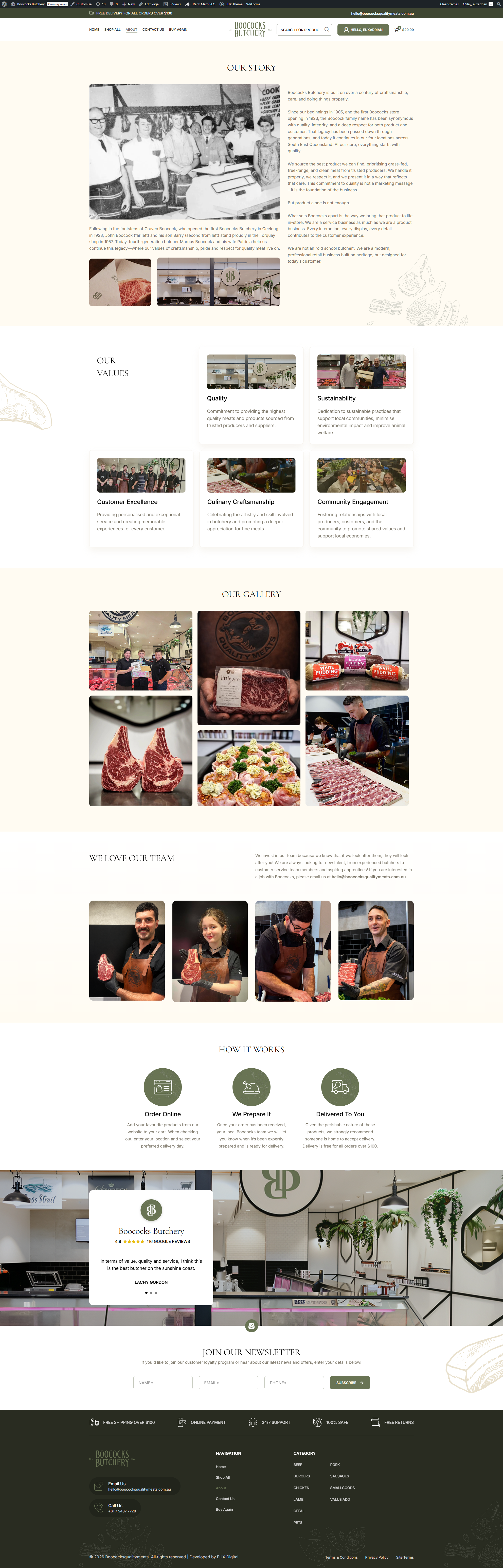 Boococks about us page