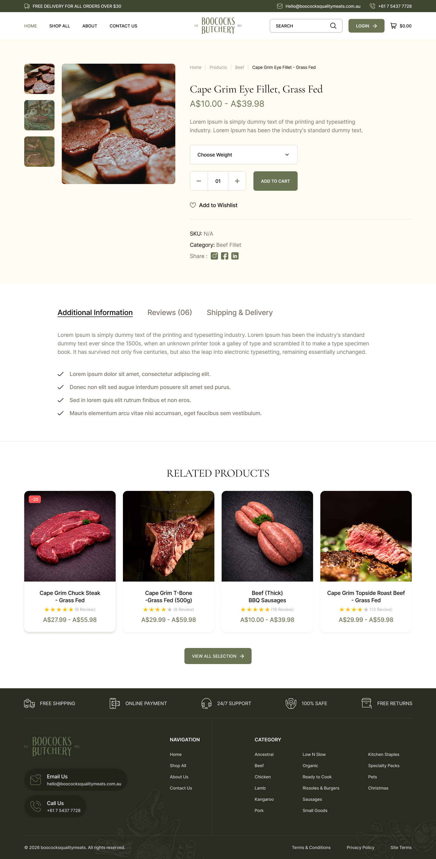 Boococks product page