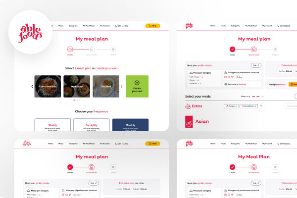 Able Foods – NDIS and Home Care Package ready-made meal experts!