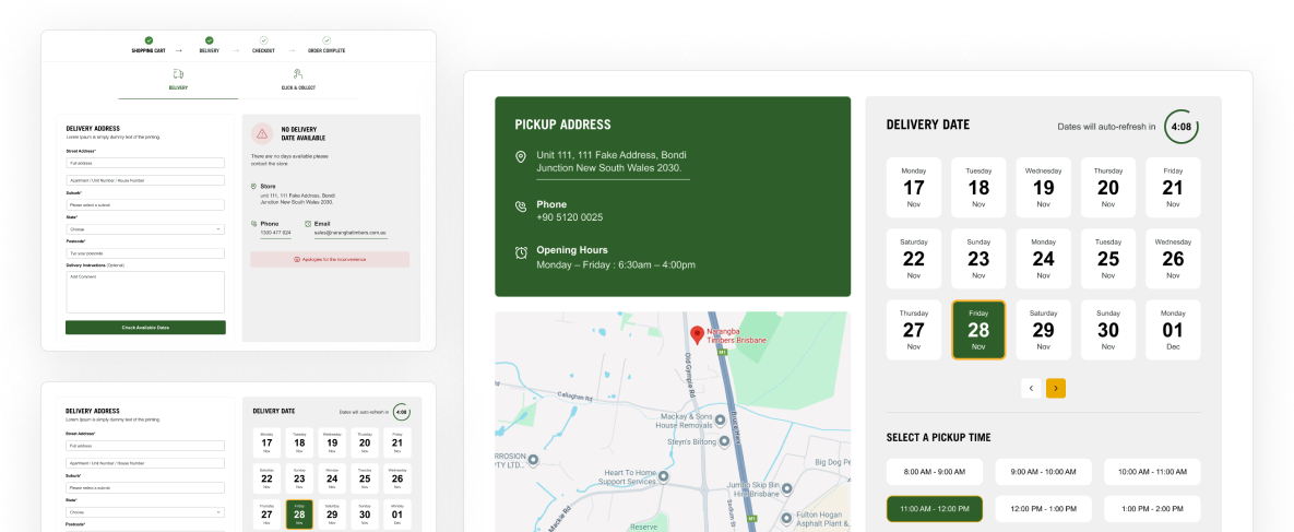 Pickup and delivery system