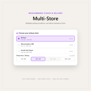 Pickup & Delivery - Multistore Location add-on
