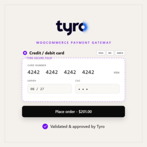 Woocommerce Tyro Payment Gateway