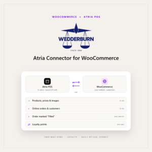 Woocommerce Atria POS System | Wedderburn